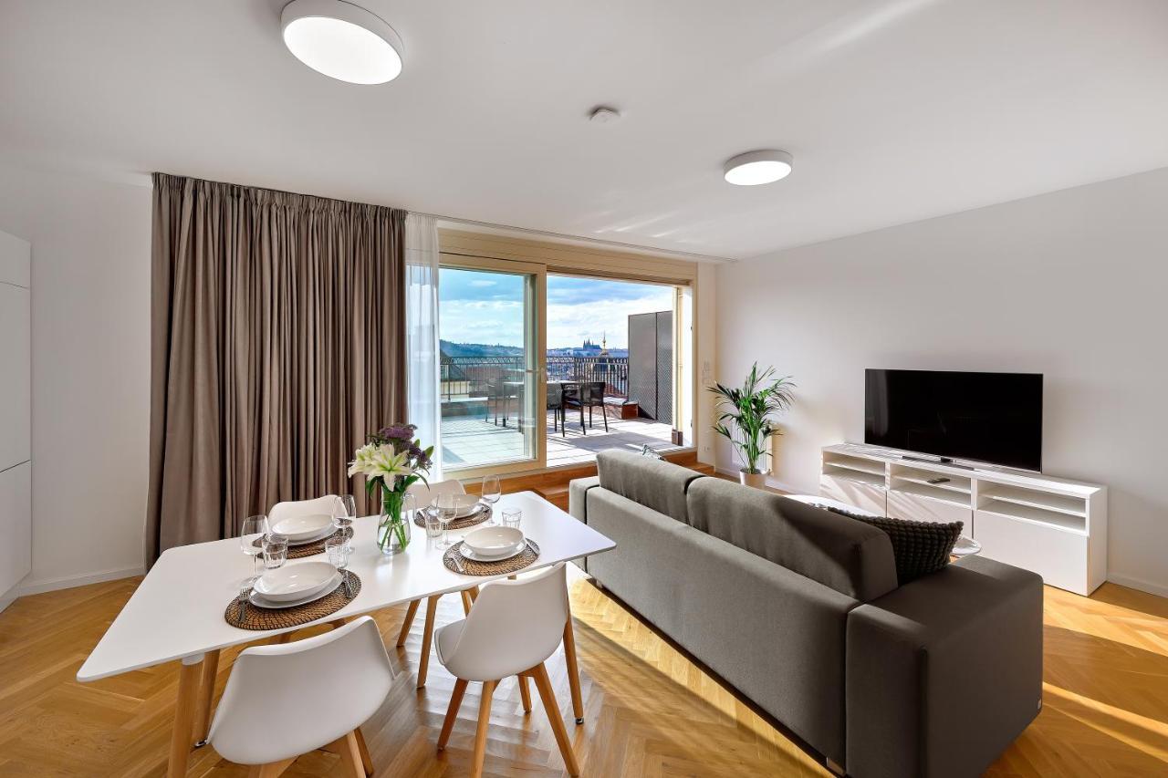 Downtown Suites Rubesova Praha Eksteriør bilde