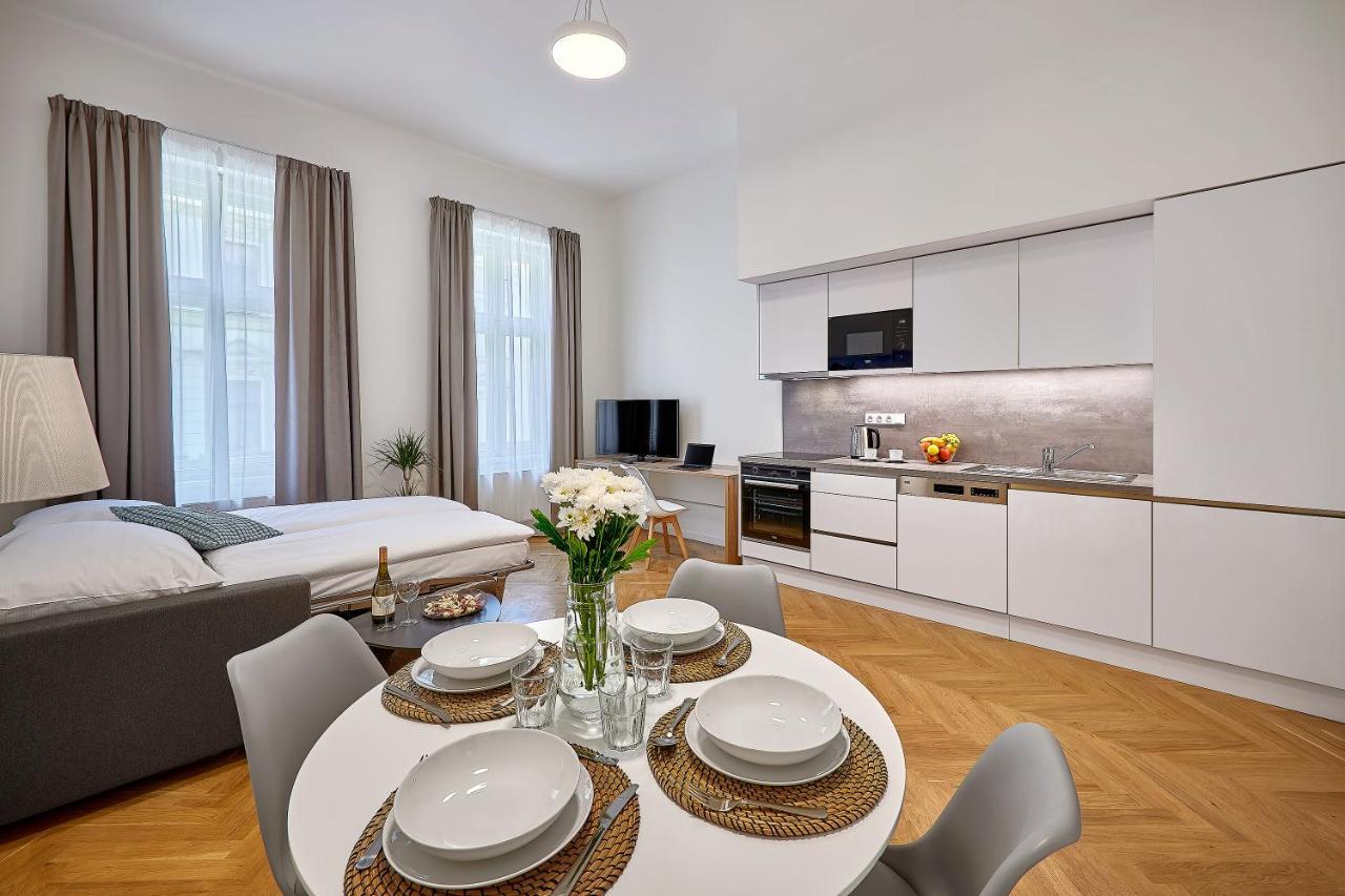 Downtown Suites Rubesova Praha Eksteriør bilde