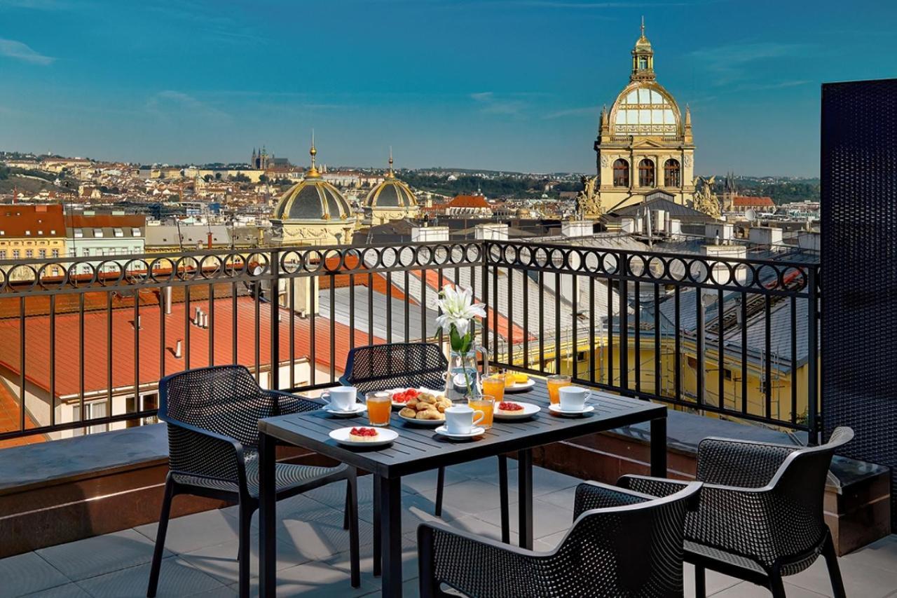 Downtown Suites Rubesova Praha Eksteriør bilde